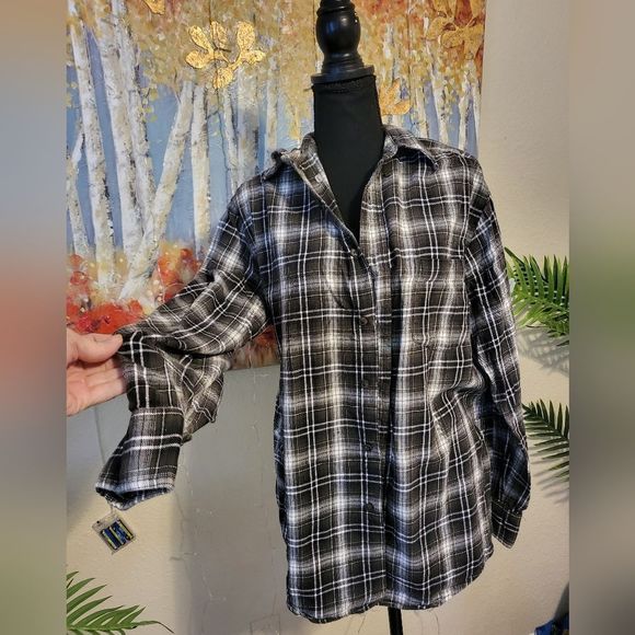 St. John's Bay Tops - St. JOHNS BAY FLANNEL
